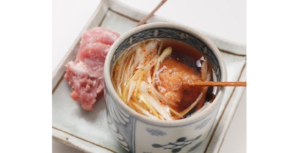 「串はん」の「若鶏の南蛮串」（250円）