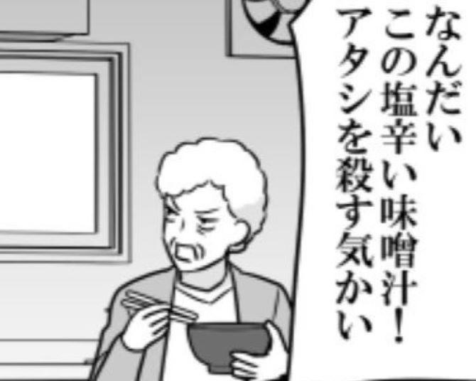 「なんだいこの塩辛い味噌汁！アタシを殺す気かい？」と姑！嫁の策略!?それとも食生活の違い？【作者に聞く】