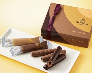 GODIVAからチョコレートとラングドシャのバランスが絶妙な「ショコラロールクッキー」登場