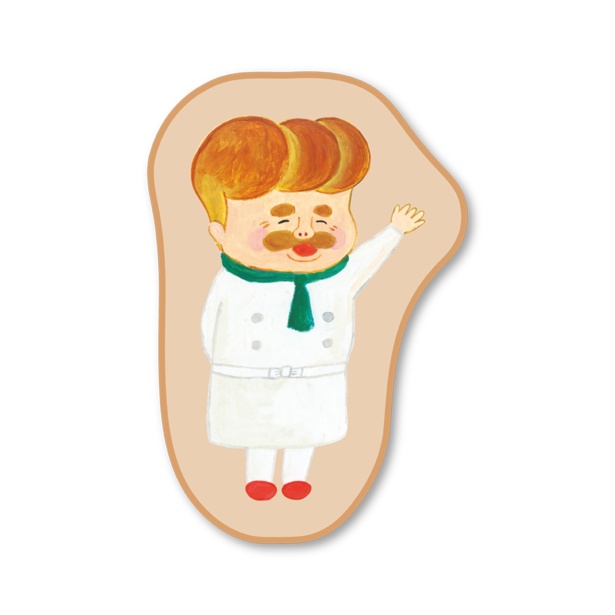 「ダイカットタオル」(1430円)