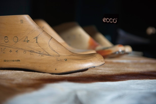 レザー製造から靴の出荷まで全行程を自社で行うため、抜群のフィット感/ECCO