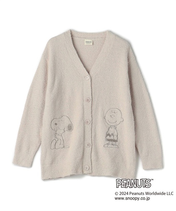 「もこもこカーディガン(アイボリー)」(6380円)