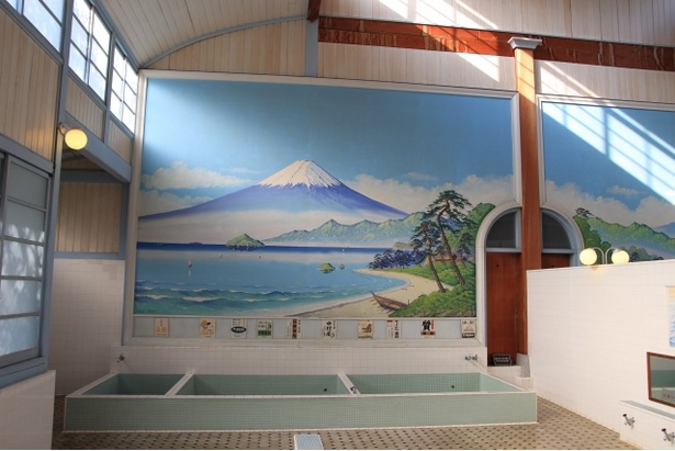 大きな富士山の背景画