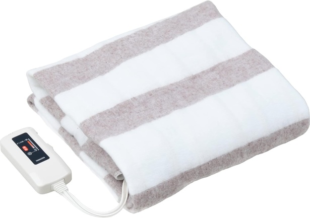 ◆[山善] 電気毛布 敷き 電気敷毛布 (130×80cm) YMS-16