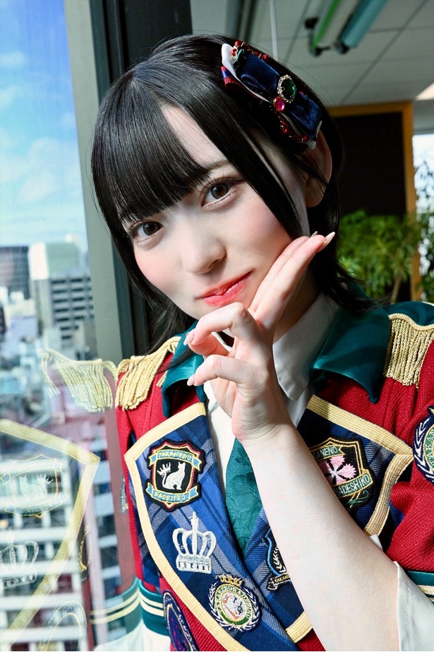 「高嶺のなでしこの掲げている大きな夢があるのでその夢に向かってどんどんもっともっと頑張っていきます」春野莉々