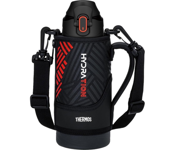 サーモス 水筒 真空断熱スポーツボトル 800ml ブラックオレンジ 保冷専用 FJS-800F BKOR