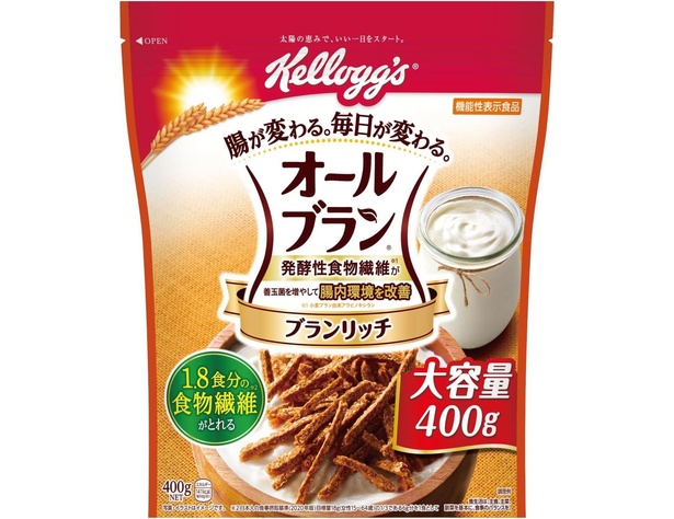 ケロッグ オールブラン ブランリッチ 大容量 400g ×6袋