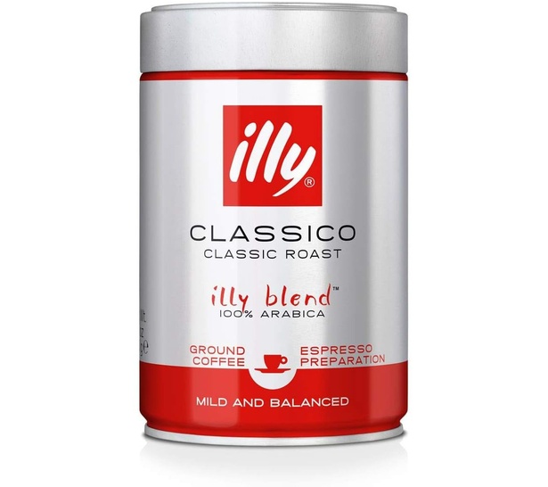 illy(イリー) ブレンド エスプレッソ粉 ミディアムロースト (クラシコ) 250g