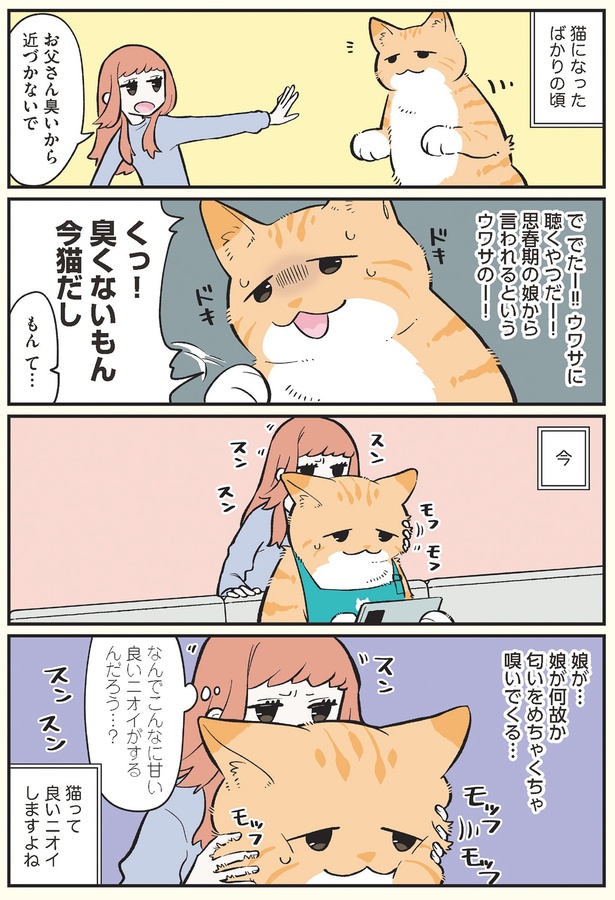 お父さん臭いから近づかないで （C）清水めりぃ／KADOKAWA