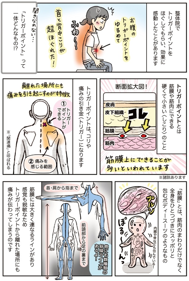 トリガーポイントとは （C）崎田ミナ／マガジンハウス