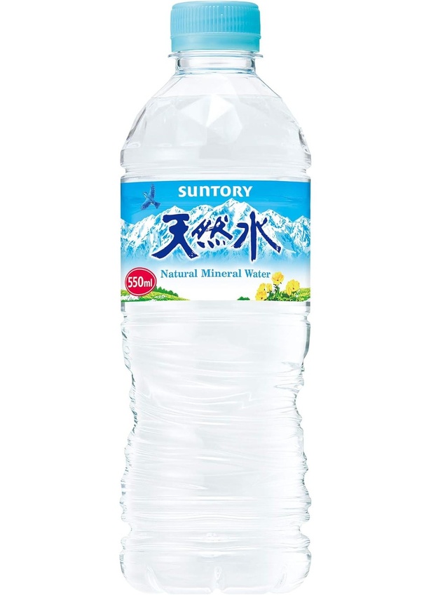 サントリー 天然水 550ml×24本 ナチュラルミネラルウォーター