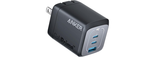 Anker Prime Wall Charger (67W, 3 ports, GaN)