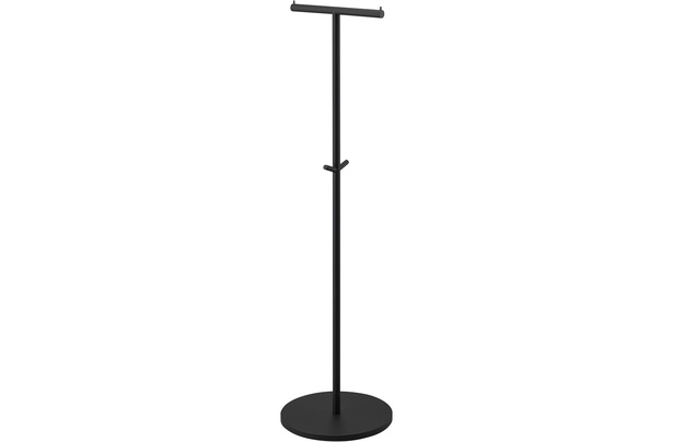 山崎実業(Yamazaki) ポールハンガー ブラック 約W36.5XD36.5XH140cm