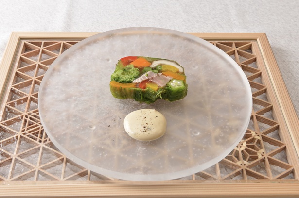 野菜のゼリー寄せ