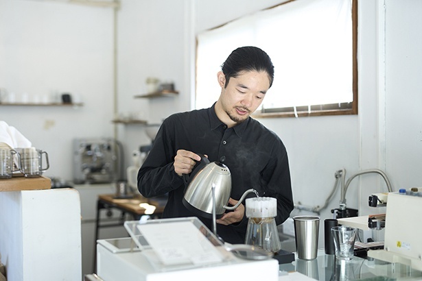 「今後は、焙煎の競技会への参加も考えています」という佐々木さん