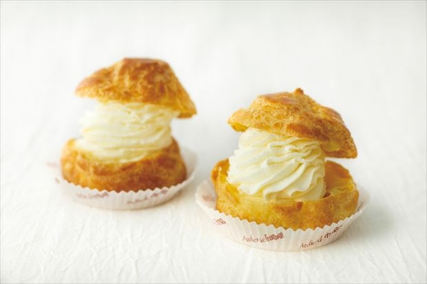 「アトリエ・ド・フロマージュ 旧軽井沢店」の「マスカルポーネシュー」(360円)