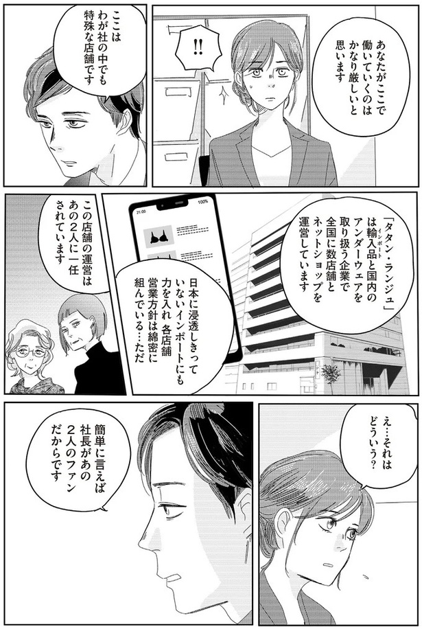 わが社の中でも特殊な店舗です （C）ツルリンゴスター／KADOKAWA