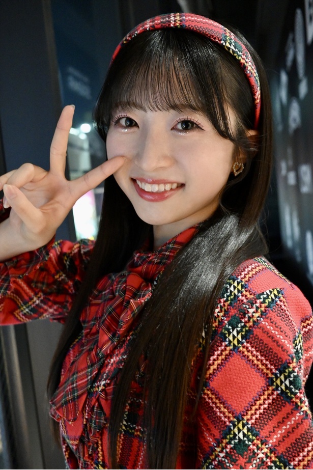 「原宿系ファッションだったんですけど、とても個性的で、私が普段着る服とは全然違った感じでした」秋山由奈