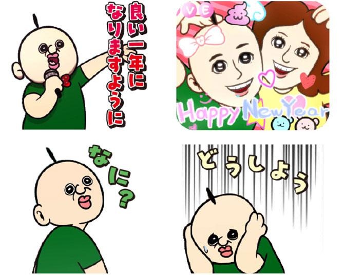 新年の挨拶にも！「パンパンくんの日常」LINEスタンプ第二弾リリース。国内初エキシビション限定グッズもチラ見せ