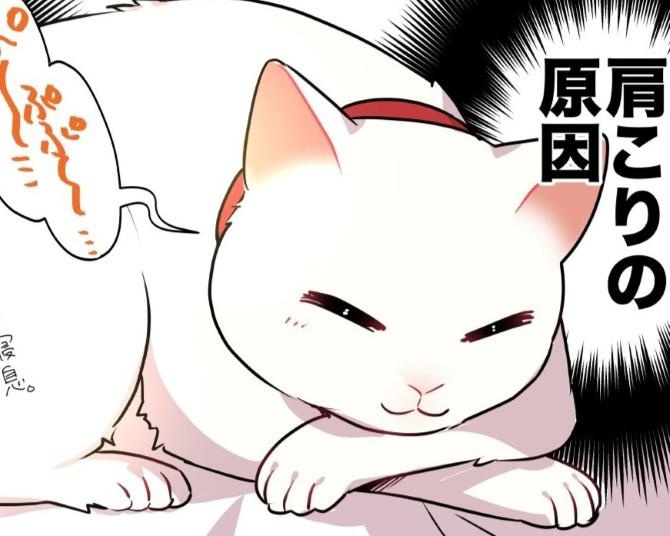 【猫と枕】肩こりの原因、それな！猫よ…なぜ枕を(泣)「かわいさで帳消しになるけど」の声も【作者に聞く】