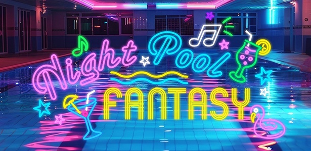 Night Pool Fantasy