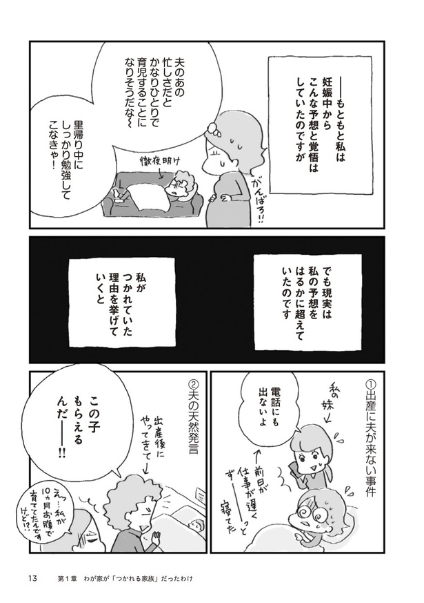 つかれない家族_Part13 画像提供：「ほしいのは『つかれない家族』」(C)ハラユキ／講談社