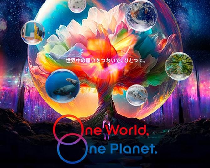 万博会場を1000機のドローンが舞う！毎晩開催のスペクタクルショー「One World, One Planet.」詳細発表