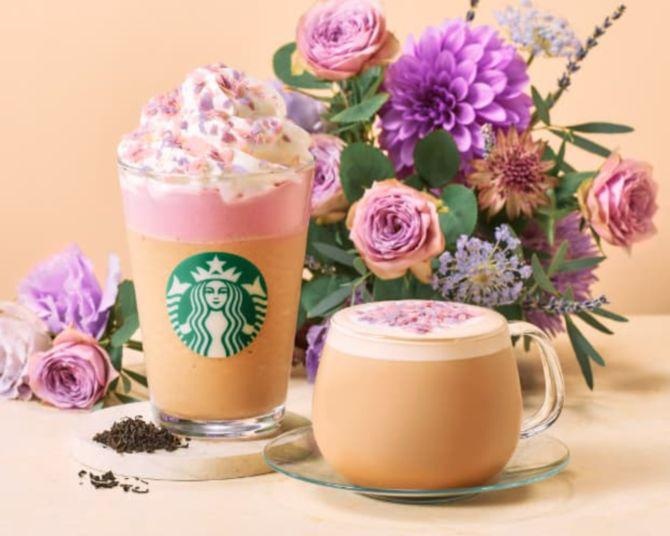 スターバックスが“ブーケのような華やかなビバレッジ”を新発売！フォトスポットも登場