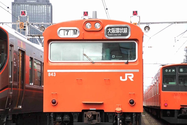 約48年間、大阪の街を走り続けた103系。お疲れ様！