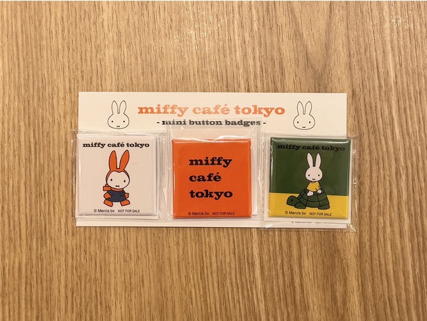 「miffy café tokyo」のミッフィーは耳がとんがっているのもかわいい