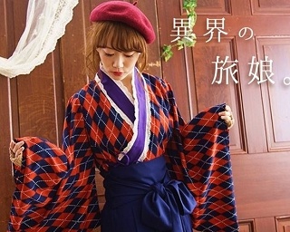 “大正浪漫”なワンピがヴィレヴァンオンラインで予約開始