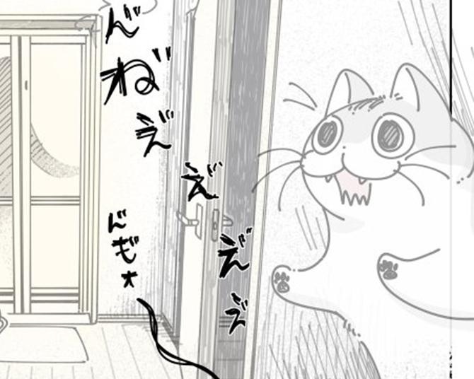 【ネコ漫画】飼い主が遊んでくれず文句を言う愛猫!?空耳に反応してしまう飼い主の心理に共感の声多数！