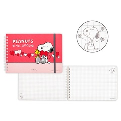 「リングノート(横型タイプ・LOVE)」(770円)