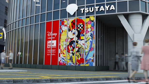 SHIBUYA TSUTAYA 1F/B1Fにオープンした「Disney Collection by Mika Pikazo」 POP-UP STORE