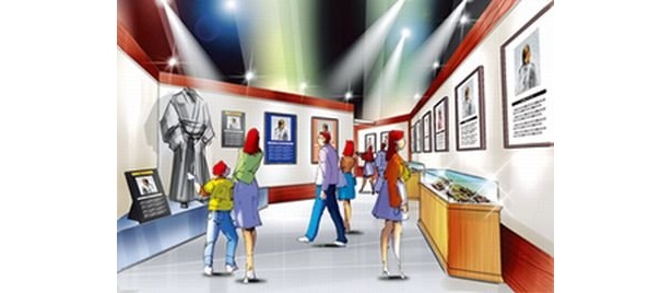 大河ドラマコーナーでは、岩崎家のセットを再現/安芸･岩崎弥太郎こころざし社中
