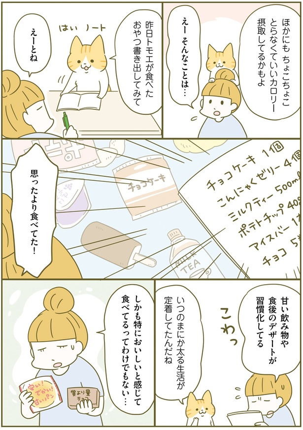 とらなくていいカロリー摂取してるかもよ （C）卵山玉子／KADOKAWA