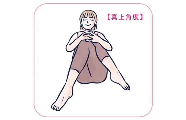 真上からの角度 （C）くもや あきこ、ちぴ／KADOKAWA