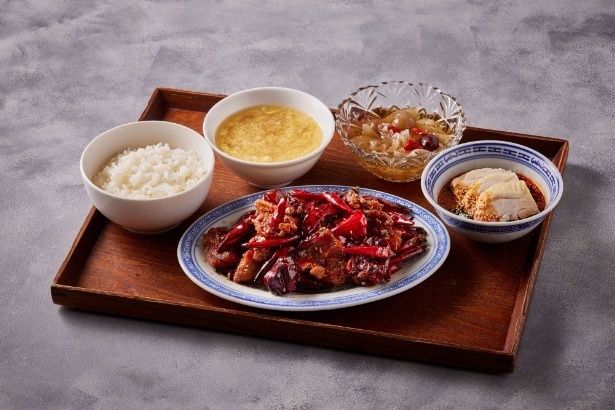 辣子鶏定食
