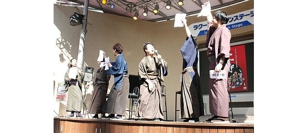 【写真】ドッキリ企画も！主催の河本はニンマリ