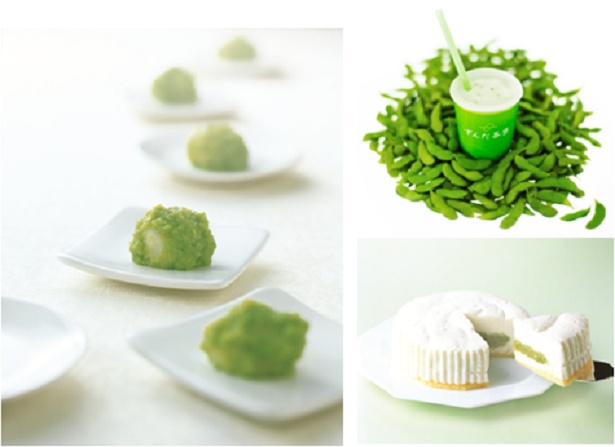 ずんだを現代風スイーツにアレンジした数々の商品を取り扱うずんだ茶寮