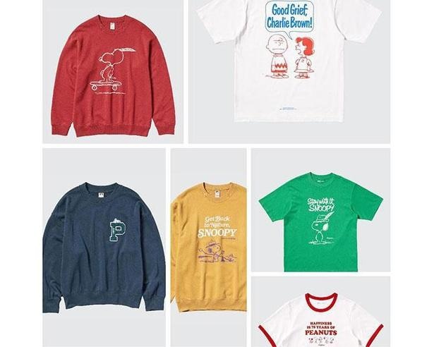 ユニクロが贈る「スヌーピー」スウェット＆Tシャツコレクション！PEANUTSヴィンテージ本からインスパイア