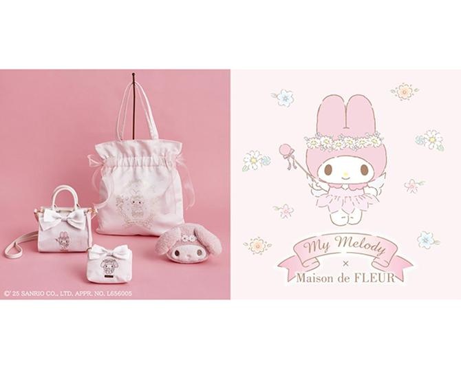 「Maison de FLEUR」×マイメロディ50周年アニバーサリーコレクションが新登場！フェアリーをイメージしたマイメロがかわいすぎ