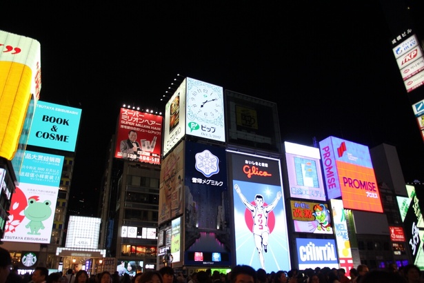 大阪・道頓堀の新名所の誕生となった