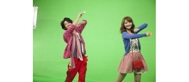 撮影現場の様子