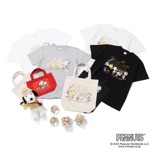 PEANUTS×特別展 古代エジプト コラボグッズ登場！