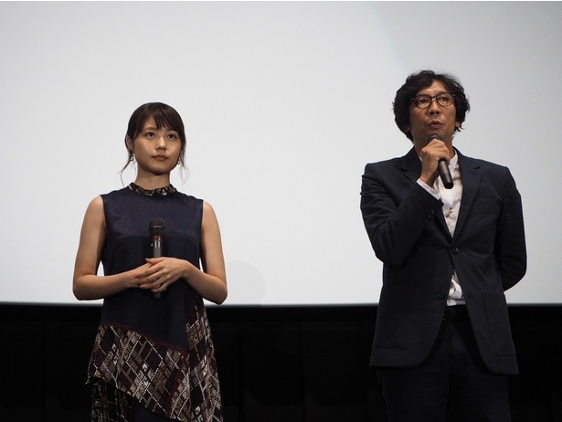 ヒロインを演じた有村架純とメガホンを取った行定勲監督