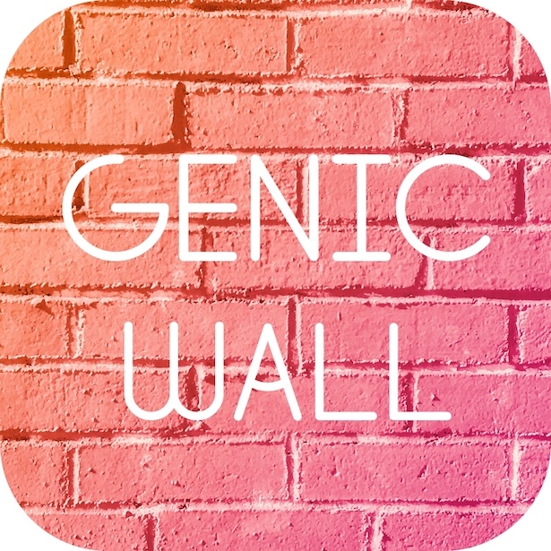 フォトジェニックな壁やオブジェなどの「インスタ映え」スポットを簡単に探すことができる新感覚サーチアプリ「GENIC WALL」