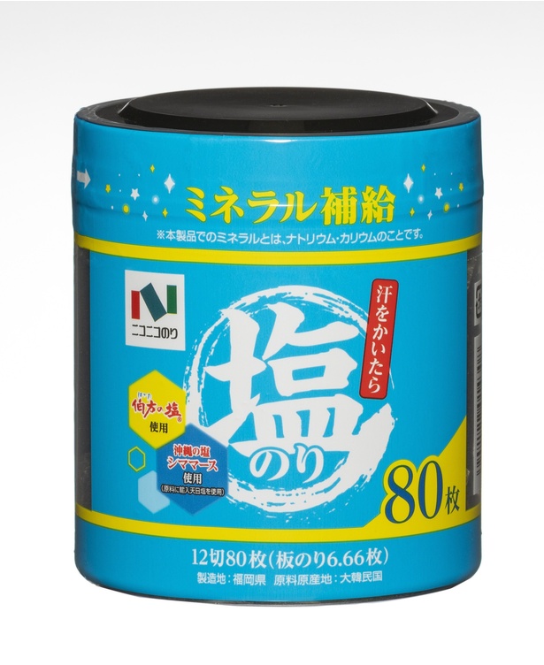 塩のり卓上 12 切 80 枚