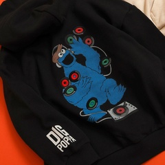 セサミストリートとDJ MUROがキッズ服の「BREEZE」とコラボ!胸 セサミストリートとDJ MUROがキッズ服の「BREEZE」とコラボ!胸