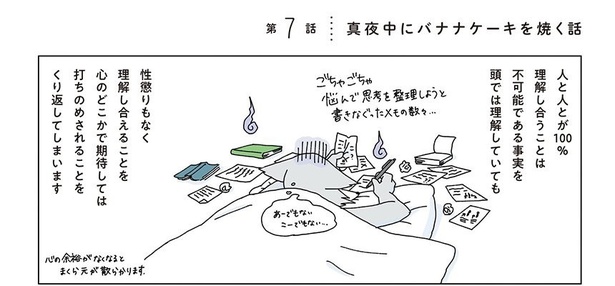 真夜中にバナナケーキを焼く話01